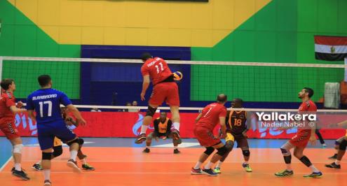 كرة طائرة.. بالفيديو والصور.. كواليس فوز الأهلي بحضور الجماهير.. وتصريحات صلاح وعبو